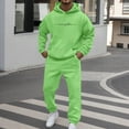 thumbnail image 2 of JAJAHO Sweatsuits For Men 2 Piece Mens Jogging Tracksuit Set Hoodie Casual Athletic Long Sleeve Sweatshirts Ankle-Tied Pants Versatile Outfit, 2 of 5