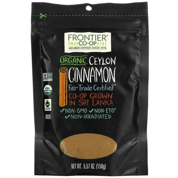 Frontier Co-Op, Organic Ceylon Cinnamon, 5.57 oz (158 g)