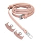 thumbnail image 4 of Correa de bolso para bolso de mano de cuero de PU ajustable Correa de hombro de repuesto para bolso Rosa, 4 of 9