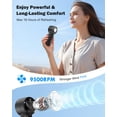 thumbnail image 4 of Ventilador portátil AMACOOL recargable con enfriador de hielo de 18 horas, 4 of 7
