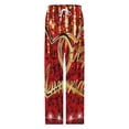 thumbnail image 4 of Happy Anniversary Women's Pajamas Pajama Pants Women's Sleepwear Lounge Sleep Bottoms Stretch with Pockets, 4 of 7