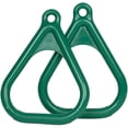 thumbnail image 3 of Swing Set Stuff Inc. Plastic Trapeze Ring Pair (Blue), 3 of 6