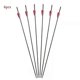 thumbnail image 1 of 6mm Fiberglass Arrows 31 Hunting Practice Arrows Spine 800 for Recure and Compound Bow Target 6/12/24pcs, 1 of 5