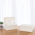 thumbnail image 6 of Household Dustproof Wet Wipe Storage Box Paper Tissue Storage Organizer Case Pink PP, 6 of 8