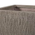 thumbnail image 6 of GDF Studio Mistler Outdoor Cast Stone Planter, Large Brown Wood, 6 of 6