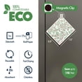 thumbnail image 3 of Paños de cocina suecos Eulnars, paquete de 8 toallas de papel reutilizables verdes, 3 of 7