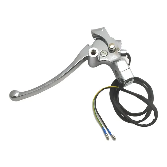 suitable for Left Side Brake Lever for Motorcycle Scooter GY6 125 150cc Znen 150T-E Vintage BMS Heritage Retro 25mm Handlebar M10 Mirror Hole