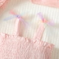 thumbnail image 4 of NZRVAWS 3T Baby Girls Sleeveless Dress 4T Baby Girls Suspender Tulle Dress Toddler Girls Summer Dress Pink, 4 of 7