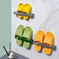 thumbnail image 2 of Toystoory Estante para zapatillas de pared para sala de estar, soporte para colgar zapatos, almacenamiento gratuito, organizador extraíble para ahorrar Juegos de accesorios de baño Gris Toystoory HA063497-02, 2 of 6