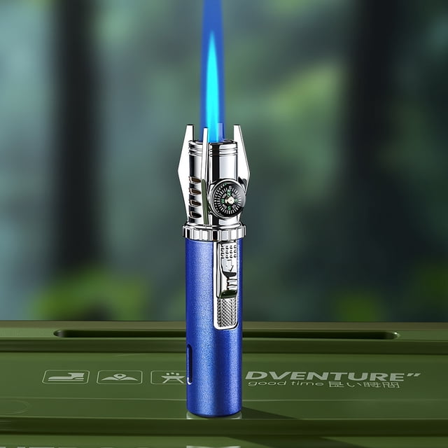 Linnome Inflatable Lighter Reliable Flame Tool for Daily Use Outdoor Activities and Emergency Fire Starting