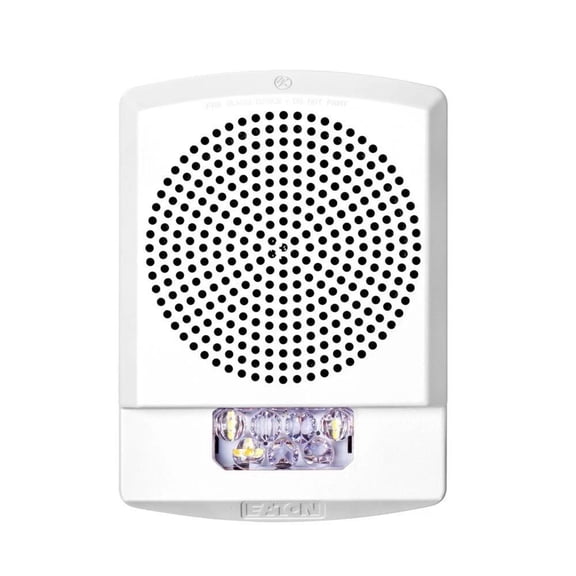 Eaton Wheelock ELSPSTW Eluxa LED High Fidelity Speaker Strobe (SEALED)