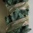 thumbnail image 3 of Northlight Textured Gold Wired Christmas Craft Ribbon 2.5" x 10 Yards, 3 of 3
