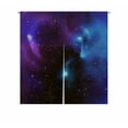 thumbnail image 1 of YUSDECOR Rideau de Porte Espace Étoilé Décoration Maison Rideau Suspendu Taille 85x90 cm, 1 of 1