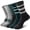 Dark, variant on 5 Pairs Merino Wool Hiking Socks Warm Thermal Winter Cozy Cushioned Moisture Wicking Socks for Women & Men
