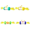 thumbnail image 4 of Juguetes De Vaso De Varita Con Pluma Y Bola, Juguetes Interactivos Para Gatos, Resortes Para Gatos, Palo De Burla Con Plato Giratorio Para Gatos De Interior Kearding PT001702-03, 4 of 7