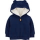 thumbnail image 1 of Suéter con capucha para bebé Simple Joys de Carter's Navy 6-9M, 1 of 2