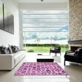 thumbnail image 7 of Ahgly Company Machine Washable Indoor Rectangle Transitional Orchid Purple Area Rugs, 7' x 10', 7 of 7