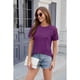thumbnail image 5 of Camisetas de Corta con Encaje para Mujer, para Negocios, Color , XXL, 5 of 9