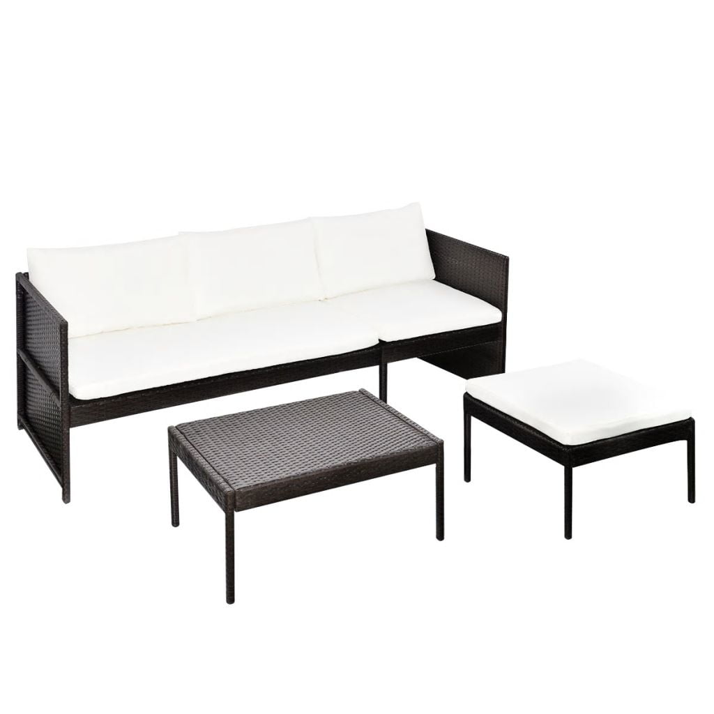 Lowestbest Patio Conversation Set, 2 Ways Small Sectional Sofa Lounge and Love Seat with Cushions Lowestbest Patio Conversation Set, 2 Ways Small Sectional Sofa Lounge and Love Seat with Cushions