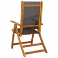 thumbnail image 5 of vidaXL 7 Piece Outdoor Dining Set Solid Acacia Wood, 5 of 5