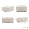 thumbnail image 2 of The Magic Home Convertible Modular L-Shaped Corduroy Sectional Sofa, Beige, 2 of 11