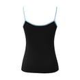 thumbnail image 3 of HNMKIU Women's 90s Retro Streetwear Graphic Letter Print Brazil Crop Top T Shirt Womens Tank Tops Black,M, 3 of 7