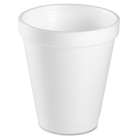 8 Oz White Disposable Coffee Foam Cups Hot and Cold Drink Cup, Pack of (Best Hot Cold Cup)