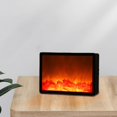 thumbnail image 2 of Portable LED Fireplace Lantern Flamless Log Fire Effect Hanging Garden Lamp for Home Garden Rectangle, 2 of 7