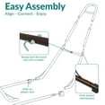 thumbnail image 6 of Sunnydaze 550 lb Powder-Coated Steel Universal Hammock Stand - Bronze, 6 of 15