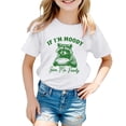 thumbnail image 4 of TZEWGL T-Shirts pour Tout-Petits Imprimé Animal Mignon Col Rond Manches Courtes Blouse pour Filles Garçons Taille 10-11T, 4 of 4