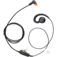 thumbnail image 1 of wonima02 Translucent Acoustic Tube Earpiece PTT/Mic Compatible with Motorola Walkie Talkie (Compatible with SL300-C Style), 1 of 1