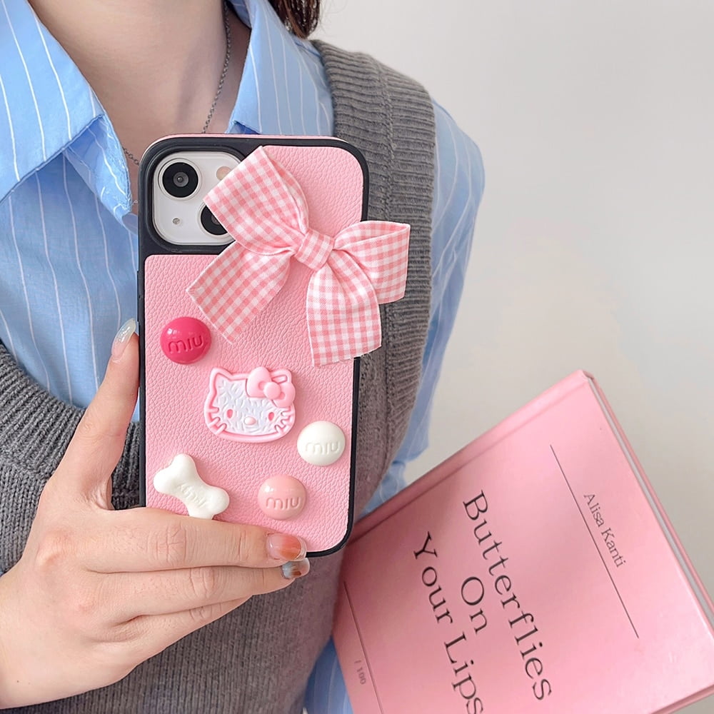【新品未使用】Hello Kitty Sticker Case iPhone15 新品未使用】Hello Kitty Sticker Case iPhone15 Hello Kitty
