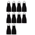 thumbnail image 1 of Paquete de 10 delantales con peto - Delantal unisex a granel con 2 bolsillos Roo lavables para kit Craft, 1 of 5