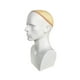 thumbnail image 1 of Cabeza de maniquí de hombre con hombros, soporte de exhibición de peluca, modelo de cabeza de maniquí, Blanco, 1 of 9