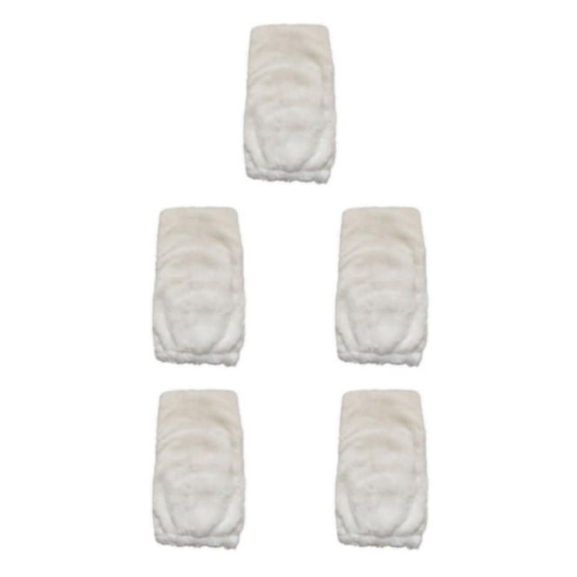Youkk Comfortable Acrylic Fibers In Long Leg Warmers For Cozy Winter Wide Application white 5Set