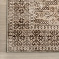 thumbnail image 5 of nuLOOM Jett Floral Border SplashGuard Machine Washable Area Rug, 5' x 8', Jett Beige, 5 of 10