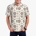 thumbnail image 5 of Wukai Anchors with Rope Men’s Polo Shirts,Quick-Dry Athletic Shirt,Classic Fit Shirts-X-Large, 5 of 8