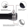 thumbnail image 5 of Hose Finishing Clamp Finisher Connector for Fuel/Oil/Diesel/Gas/Air/Water Pipe 10AN Aluminium AlloyBlack, 5 of 5