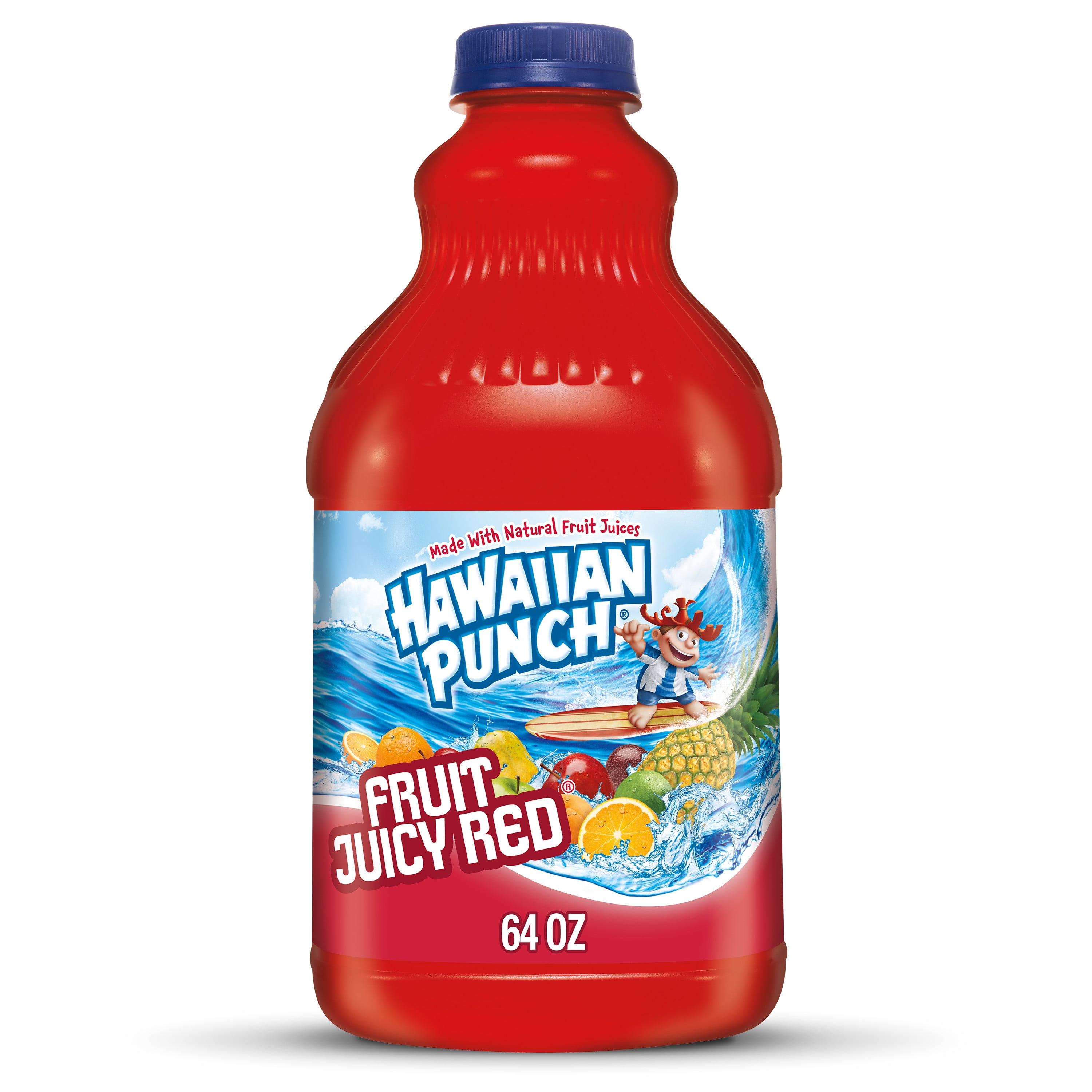 Hawaiian Punch Fruit Juicy Red, Fruit Punch Juice Drink, 64 fl oz