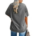 thumbnail image 2 of Sherrylily Women Plus Size T Shirts Oversized Half Sleeve Tunic Top, 2 of 3