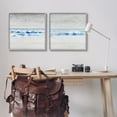 thumbnail image 2 of Stupell Industries Abstract Rolling Beach Waves Nautical Shoreline Landscape Painting Gray Framed Art Print Wall Art, Set of 2, Design by Tim OToole, 2 of 7