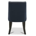 thumbnail image 7 of CHITA Upholstered Dining Chairs Set of 2 Kitchen Chairs, Full Back&Wood Legs, Fabric in Insignia Blue, 7 of 7