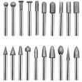 thumbnail image 5 of 6MM Shank Cylinder Diamond Grinding Bits Cylindrical Points Coated Carving Burrs Lapidary Tools Jade Stone Marble, 5 of 10