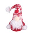 thumbnail image 1 of Cateissary Colgante de muñeco de gnomo de Navidad para interiores y exteriores, diseño de escena, colgantes de vacaciones, accesorios, adorable Rojo, 1 of 6