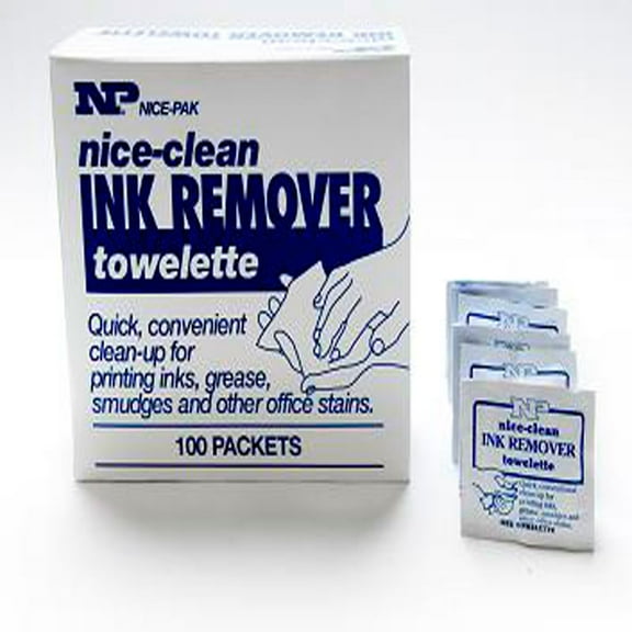 BankSupplies Disposable Towelettes | Individually Wrapped Wipes | Case of 100 |