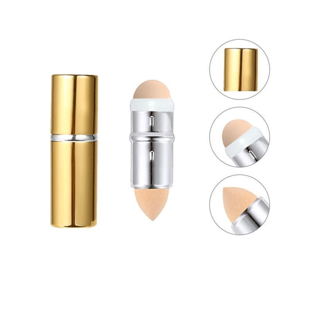 Fiudx Rodillo de Piedra Volcánica, Barra Absorbente Facial Sin Aceite, Protector de Maquillaje Reutilizable, Regulador de Brillo para La Zona T, Ideal para Escritorio de Viaje, Diseño Ecológico, 5 Co