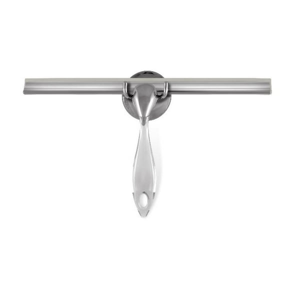 Zadro Shower Squeegee with Ergonomic Handle & Wall Mounting Bracket