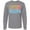AC-Heather Grey, variant on Hanging with My Peeps Long Sleeve T-Shirt