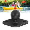 thumbnail image 4 of 1 Inch Ball Mount Base, Aluminum Alloy Wearproof AMPS Adapter Plate CNC Machined High  Anti Slip  for Off Road Vehicles, 4 of 8