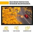 thumbnail image 6 of Kodak 120 in Projector Screen with Black Velvet Fixed Frame & Mount Kit, 6 of 9